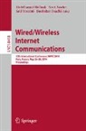 Boubaker Daachi, Scott Fowler, Said Hoceini, Abdelhamid Mellouk - Wired/Wireless Internet Communications