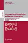 Martyn Amos, Anne Condon - Unconventional Computation and Natural Computation