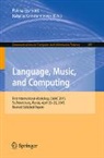 Polina Eismont, Natalia Konstantinova - Language, Music, and Computing