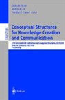 Bernhard Ganter, Wilfried Lex, Aldo de Moor - Conceptual Structures for Knowledge Creation and Communication