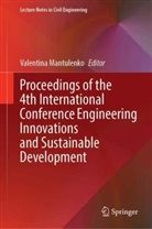 Valentina Mantulenko - Proceedings of the 4th International Conference Engineering Innovations and Sustainable Development