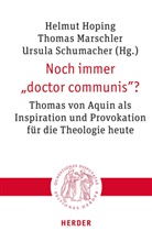 Helmut Hoping, Thomas Marschler, Thomas Marschler (Professor), Ursula Schumacher - Noch immer "doctor communis"?