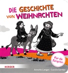 Annette Langen, Carolin Görtler - Die Geschichte von Weihnachten Kontrastbuch (Pappbilderbuch)