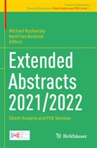 Karel van Bockstal, Michael Ruzhansky, Van Bockstal, Karel Van Bockstal - Extended Abstracts 2021/2022