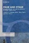 Stuart Douglas Olson, Oliver Taplin, Piero Totaro - Page and Stage