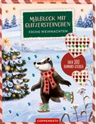 Miriam Fritz, Miriam Fritz - Malblock mit Glitzersteinchen - Frohe Weihnachten!