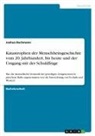 Joshua Bachmann - Katastrophen der Menschheitsgeschichte vom 20. Jahrhundert, bis heute und der Umgang mit der Schuldfrage