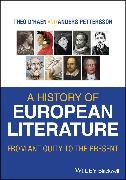 Theo D'haen, Theo (Katholieke Universiteit Leuven D''''haen, Anders Pettersson, Theo D'haen, Anders Petterson, Anders Pettersson - History of European Literature - From Antiquity to the Present