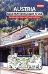 Johan Hausen, Caty Ross - AUSTRIA - ILLUSTRATED RAILWAY ATLAS - Designed for Interrail/Eurail Rail Pass