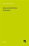 Johann Gottlieb Fichte, Richard Schottky, Schulz, Hans Schulz - Rechtslehre