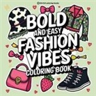 Revive Coloring Books - Bold & Easy Fashion Vibes Coloring Book