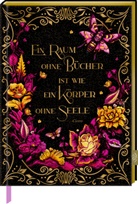Frauke Schneider, Frauke Schneider - Notizbuch mit glitzerndem Stoffeinband (Passion for Pages)
