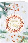 Marjolein Bastin, Marjolein Bastin - Weihnachtskarte mit Anhänger - Frohe Festtage