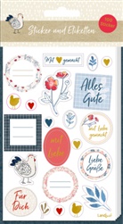 Sticker und Etiketten - Stickerbogen mit 100 Stickern