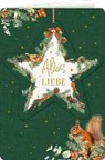 Marjolein Bastin, Marjolein Bastin - Weihnachtskarte mit Anhänger - Alles Liebe