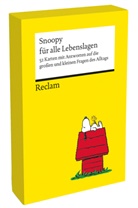 Charles M Schulz, Charles M. Schulz - Snoopy für alle Lebenslagen. 52 Karten mit Antworten auf die großen und kleinen Fragen des Alltags (Kartenbox)
