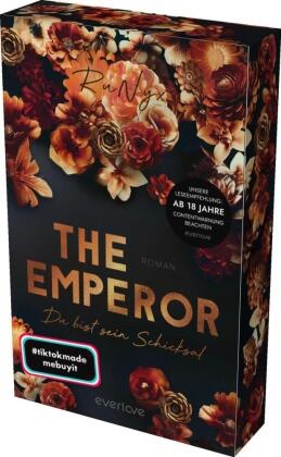 Runyx - The Emperor - Du bist sein Schicksal - Roman | Mit limitiertem Farbschnitt und Page Overlay | Band 3 der beliebten »Dark Verse«-Reihe! | Mafia Romance (Dante & Amara)