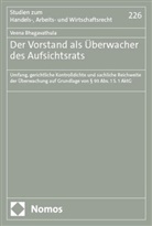 Veena Bhagavathula - Der Vorstand als Überwacher des Aufsichtsrats