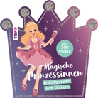 Mai Linh Nguyen - Stickerbuch: Anziehpuppen zum Stickern. Magische Prinzessinnen