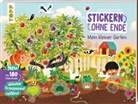 Joli Hannah, Malgorzata Detner - Stickern ohne Ende - Mein kleiner Garten