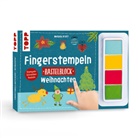 Melanie Kraft - Fingerstempeln. Bastelblock Weihnachten