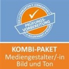 Jennifer Christiansen, Michaela Rung-Kraus - AzubiShop24.de Kombi-Paket Lernkarten Mediengestalter /in Bild und Ton
