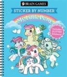 Brain Games, New Seasons, Publications International Ltd - Brain Games - Sticker by Number: My Little Pony