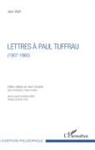 Henri Cambon - Lettres à Paul Tuffrau