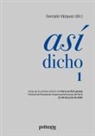 Gonzalo Vázquez - Así dicho 1