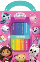 Phoenix International Publications Germa, Phoenix International Publications Germany GmbH - Gabby's Dollhouse - Meine erste Bibliothek - Bücherbox mit 12 Pappbilderbüchern - Gabby's Dollhouse