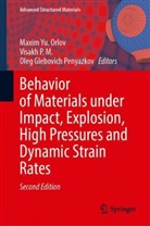 Oleg Glebovich Penyazkov, Maxim Yu. Orlov, Visakh P M, Oleg Glebovich Penyazkov, Visakh P. M. - Behavior of Materials under Impact, Explosion, High Pressures and Dynamic Strain Rates
