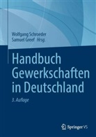 Greef, Samuel Greef, Schroeder, Wolfgang Schroeder - Handbuch Gewerkschaften in Deutschland