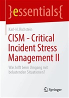 Karl-H Richstein, Karl-H. Richstein - CISM - Critical Incident Stress Management II