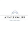 Julio Torregrosa Lopez - A simple analysis