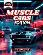 Revline Coloring - Revline Coloring Muscle Cars Edition Car Coloring Book
