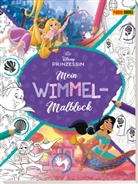 Disney - Disney Prinzessin: Mein Wimmel-Malblock