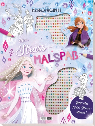 Disney Die Eiskönigin 2: Mein Strass-Malspaß - Malblock mit über 1000 Strasssteinen und Coverausstanzung