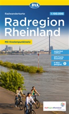 BVA BikeMedia GmbH, BVA BikeMedia GmbH, e V  50126 Bergheim, 50126 Bergheim RadRegionRheinland e.V. - BVA Radwanderkarte Die schönsten Radtouren in der RadRegion Rheinland 1:100.000, reiß- und wetterfest, GPS-Tracks Download, E-Bike geeignet, mit Knotenpunktnetz und ausgewählten Themenrouten
