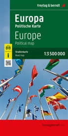 freytag &amp; berndt, freytag &amp; berndt - Europa politisch, Straßenkarte 1:3.500.000, freytag & berndt