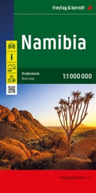 freytag &amp; berndt, freytag &amp; berndt - Namibia, Straßenkarte 1:1.000.000, freytag & berndt
