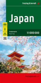 freytag &amp; berndt, freytag &amp; berndt - Japan, Straßenkarte 1:1.000.000, freytag & berndt