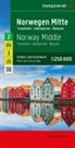 freytag &amp; berndt, freytag &amp; berndt - Norwegen Mitte, Straßen- und Freizeitkarte 1:250.000, freytag & berndt