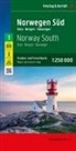 freytag &amp; berndt, freytag &amp; berndt - Norwegen Süd, Straßen- und Freizeitkarte 1:250.000, freytag & berndt
