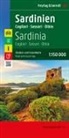 freytag &amp; berndt, freytag &amp; berndt - Sardinien, Straßen- und Freizeitkarte 1:150.000, freytag & berndt