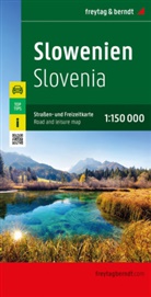 freytag &amp; berndt, freytag &amp; berndt - Slowenien, Straßen- und Freizeitkarte 1:150.000, freytag & berndt