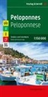 freytag &amp; berndt, freytag &amp; berndt - Peloponnes, Straßen- und Freizeitkarte 1:150.000, freytag & berndt