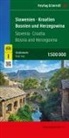 freytag &amp; berndt, freytag &amp; berndt - Slowenien - Kroatien - Bosnien und Herzegowina, Straßenkarte 1:500.000, freytag & berndt