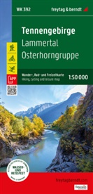 freytag &amp; berndt, freytag &amp; berndt - Tennengebirge, Wander-, Rad- und Freizeitkarte 1:50.000, freytag & berndt, WK 392