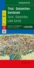 freytag &amp; berndt, freytag &amp; berndt - Tirol - Dolomiten - Gardasee - Panorama, Straßenkarte 1:450.000, freytag & berndt