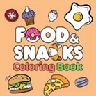 Amelia Green - Food & Snacks Coloring Book